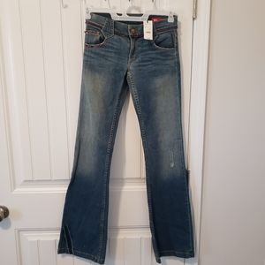 Express Vintage X2 Denim Laboratory Low-Rise Boot Cut Women's Size 26